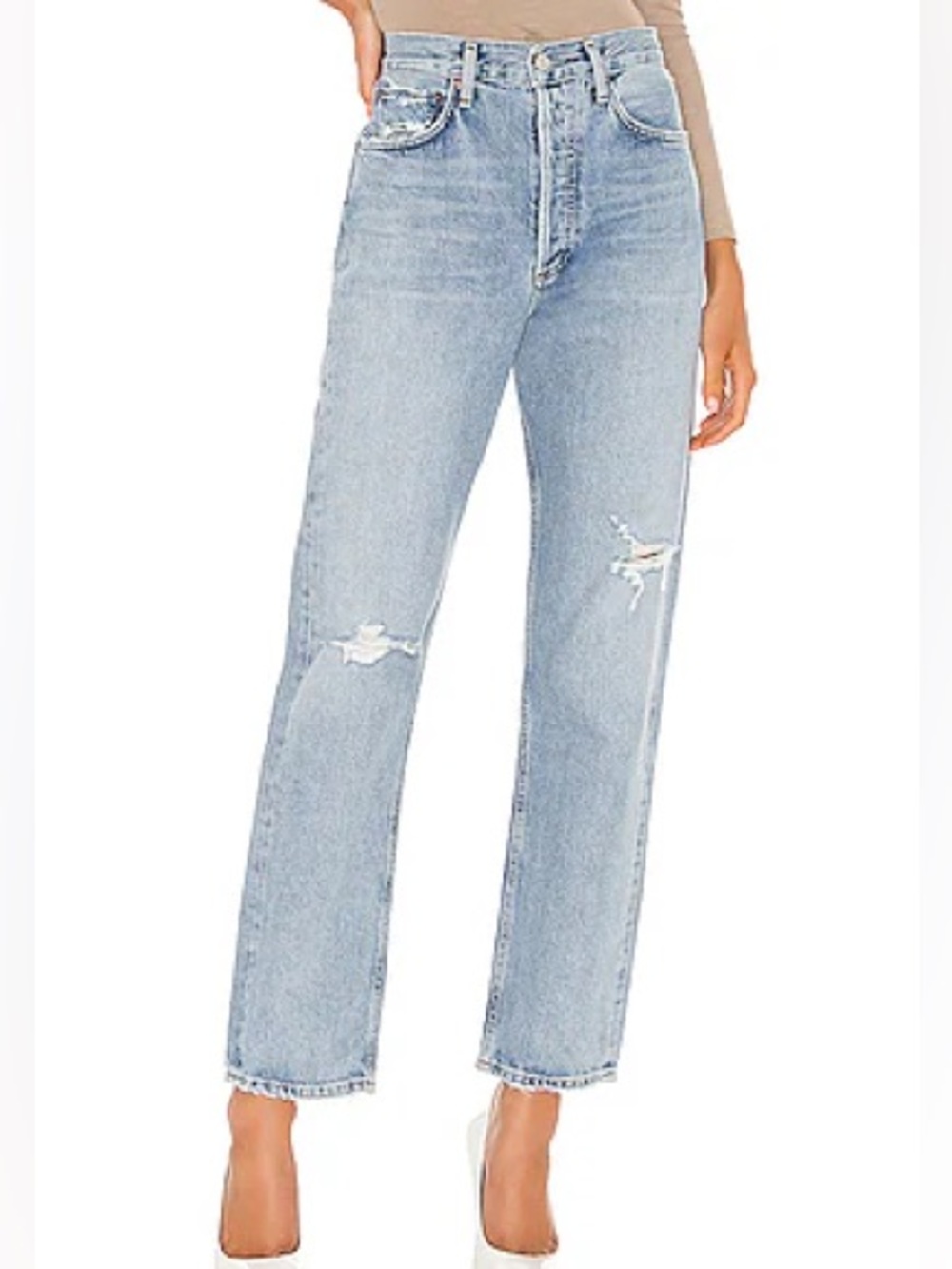 Agolde 90's Mid Rise Loose Fit in Captured Size 25